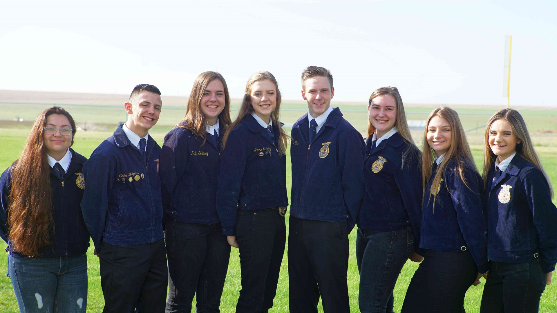 2019-2020 Warden FFA Chapter Officer Team