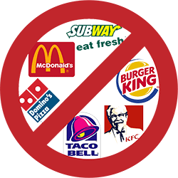 NO OUTSIDE FOOD ON STAAR TEST DAYS!