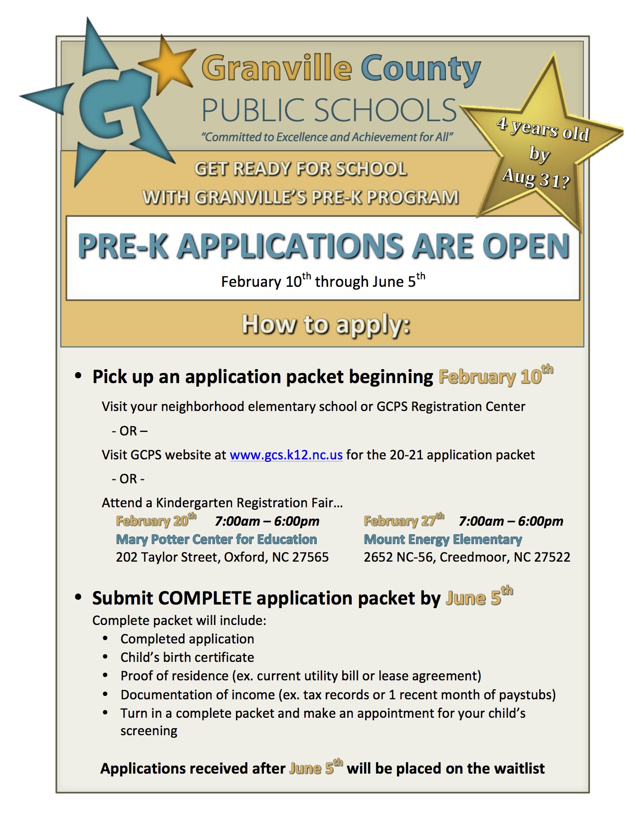 Departments - Granville County Public Schools